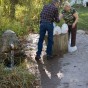 Artesian well near Orestes IN